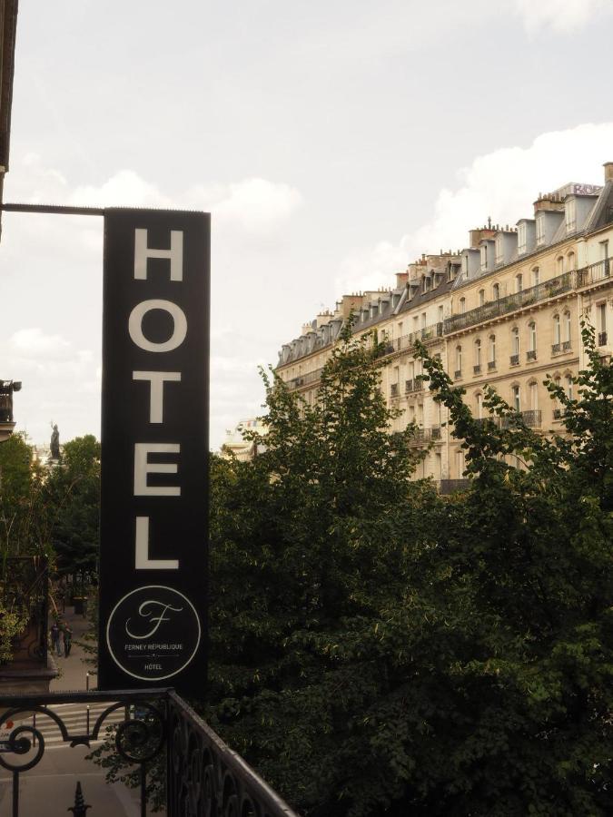 Hotel Ferney Republique Paris Exterior foto